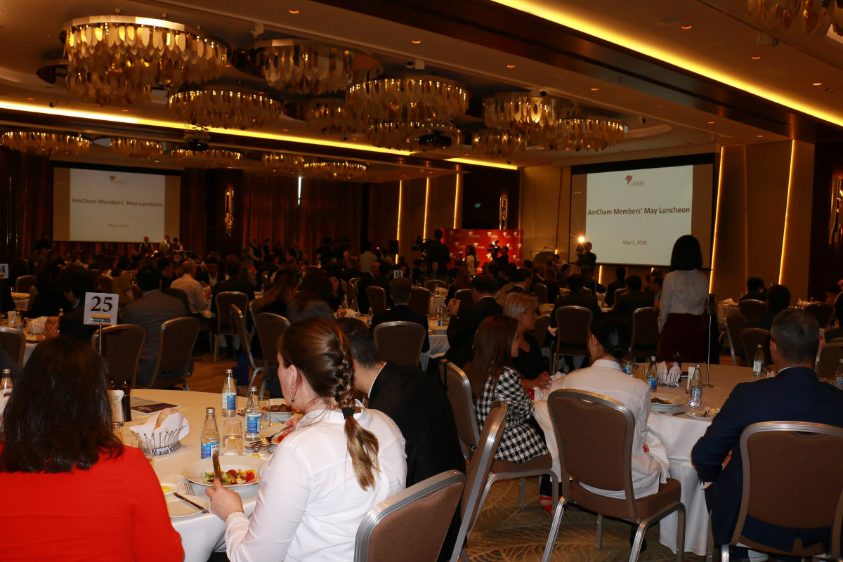 Vusal Gasimli Presented “Doing Business” Reforms at AmCham