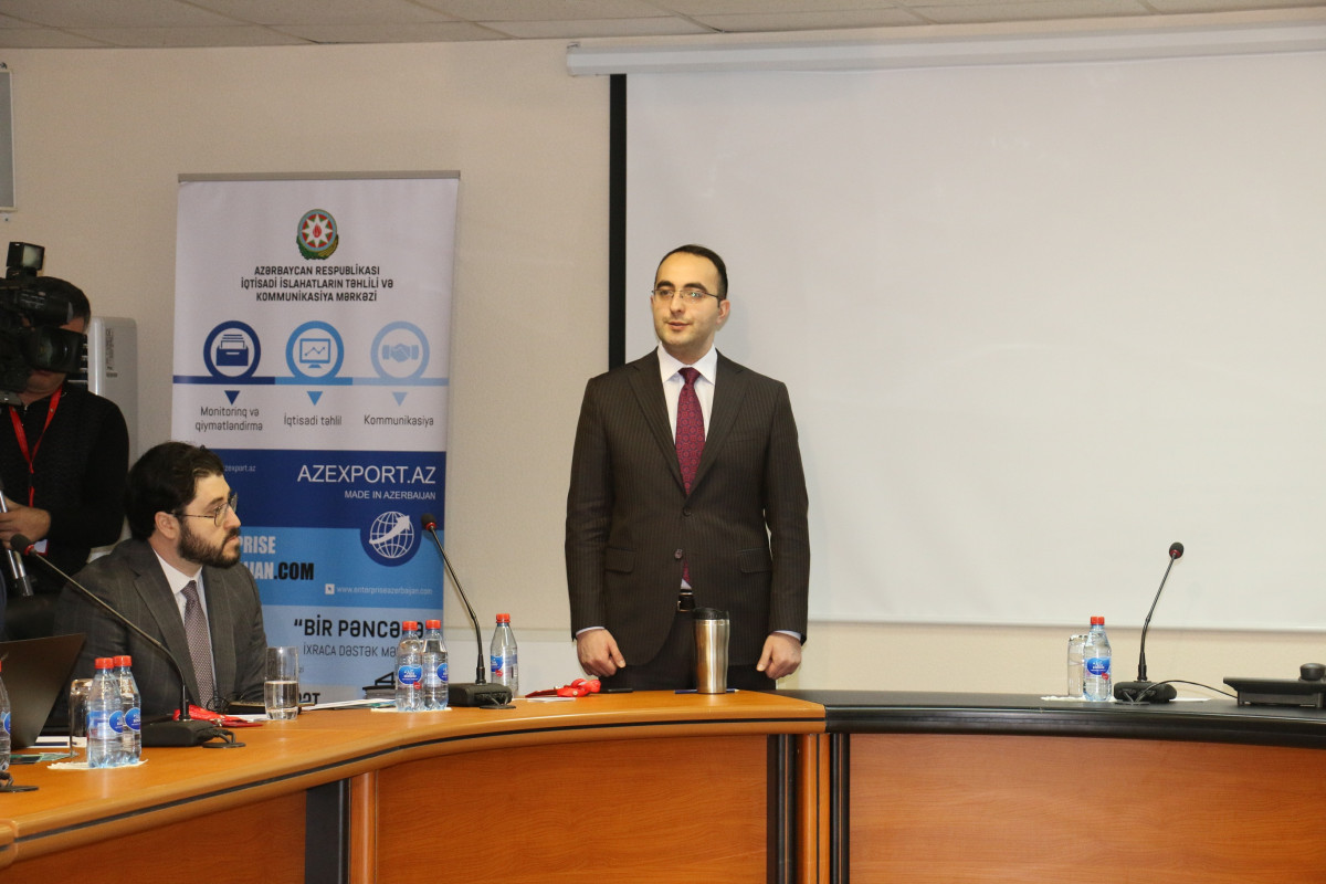 Vergi islahatlarının sahibkarlığın inkişafına təsiri mövzusunda seminar keçirilib