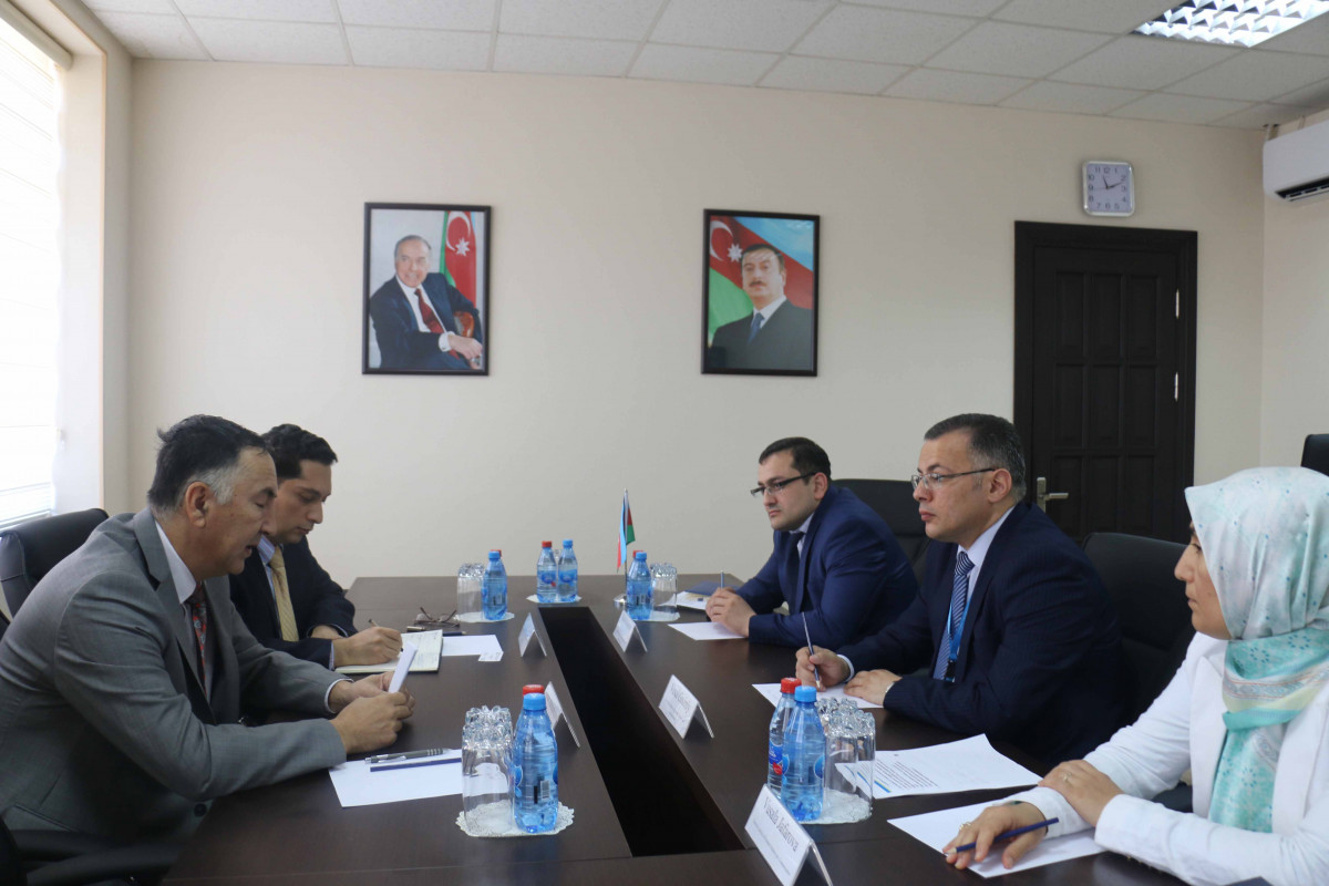 Vusal Qasimli Receives the Asian Development Bank Delegation