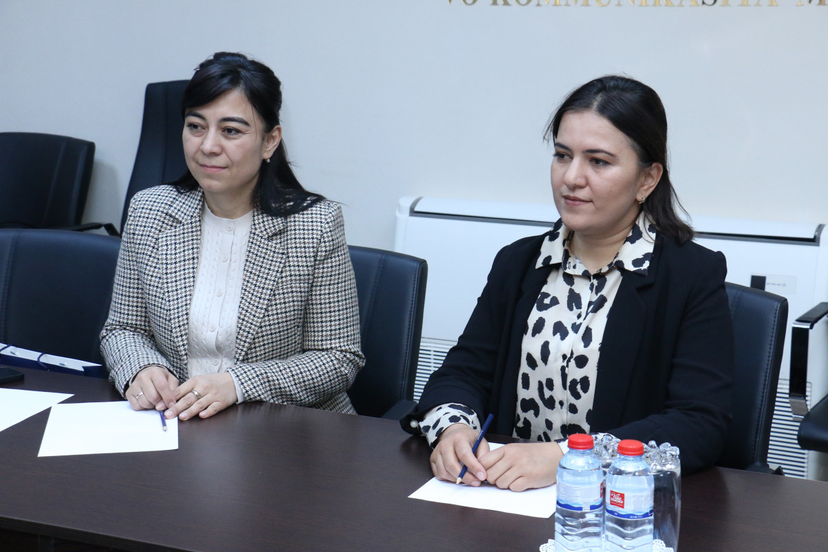 İİTKM-də Özbəkistanın İpək Yolu Beynəlxalq Turizm və Mədəni İrs Universitetinin nümayəndələri ilə görüş keçirilib