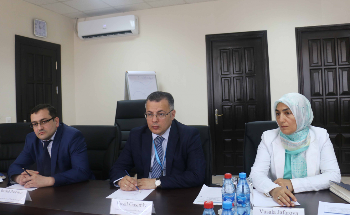 Vusal Qasimli Receives the Asian Development Bank Delegation