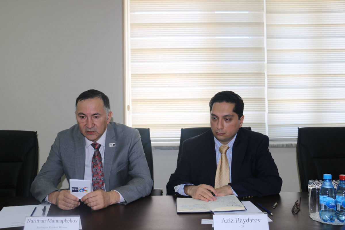 Vusal Qasimli Receives the Asian Development Bank Delegation