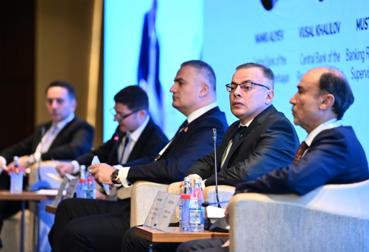 Vusal Gasimli delivered the opening speech at the 8th International Banking Forum