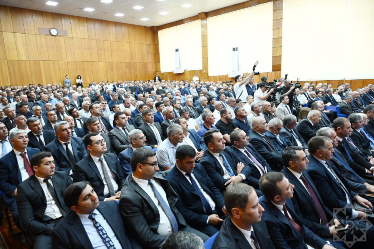Aqrar sahənin inkişafı üzrə regional müşavirə Qazax-Tovuz iqtisadi rayonunda olub