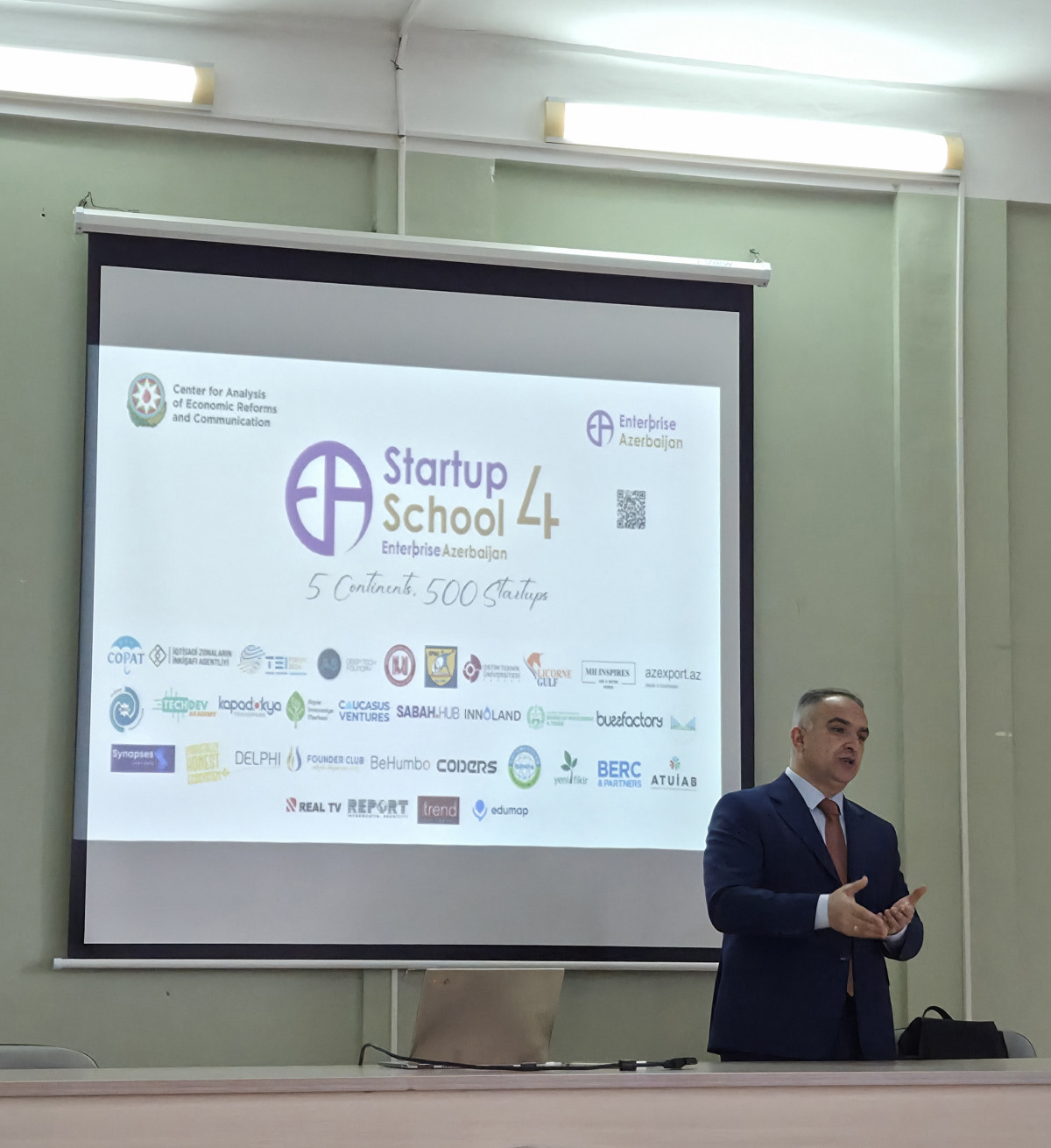 “Enterprise Azerbaijan” portalının “Startup School 4” layihəsi çərçivəsində ATU-da təlim keçirilib