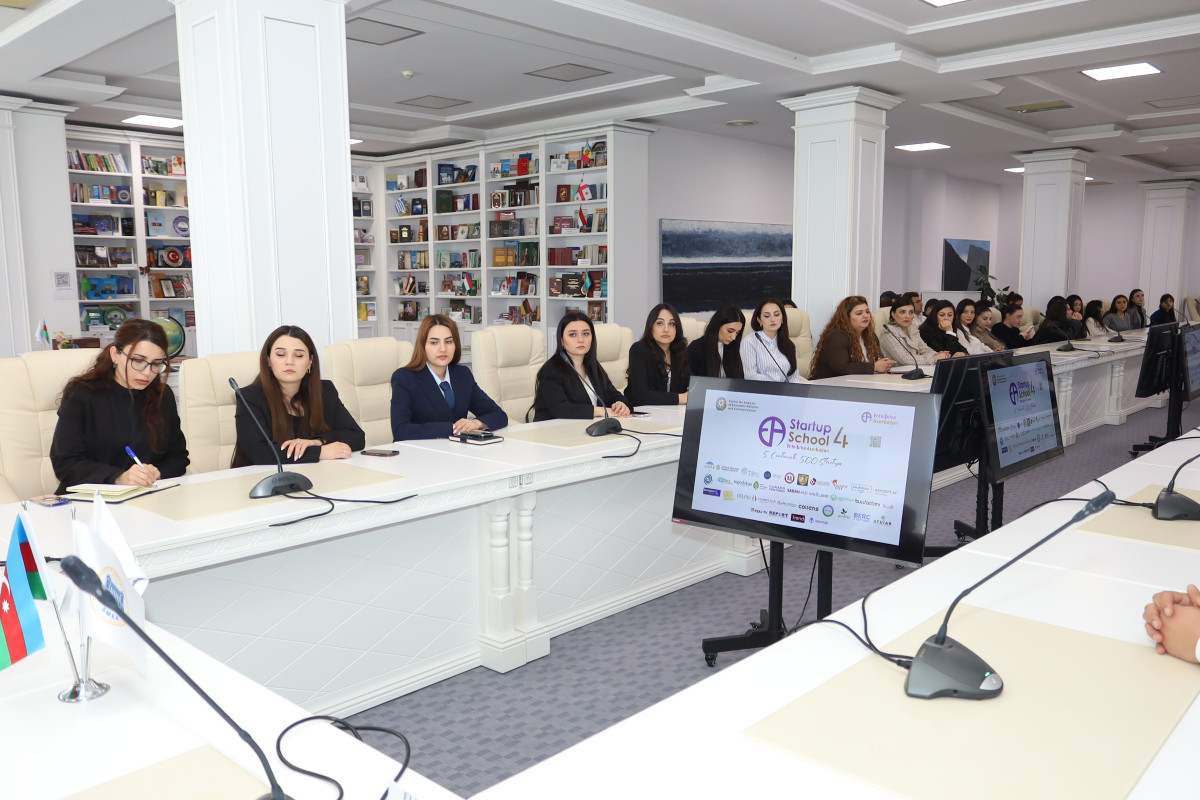 “Enterprise Azerbaijan” portalının “Startup School 4” proqramı çərçivəsində AMEA-da təlim və infosessiya keçirilib