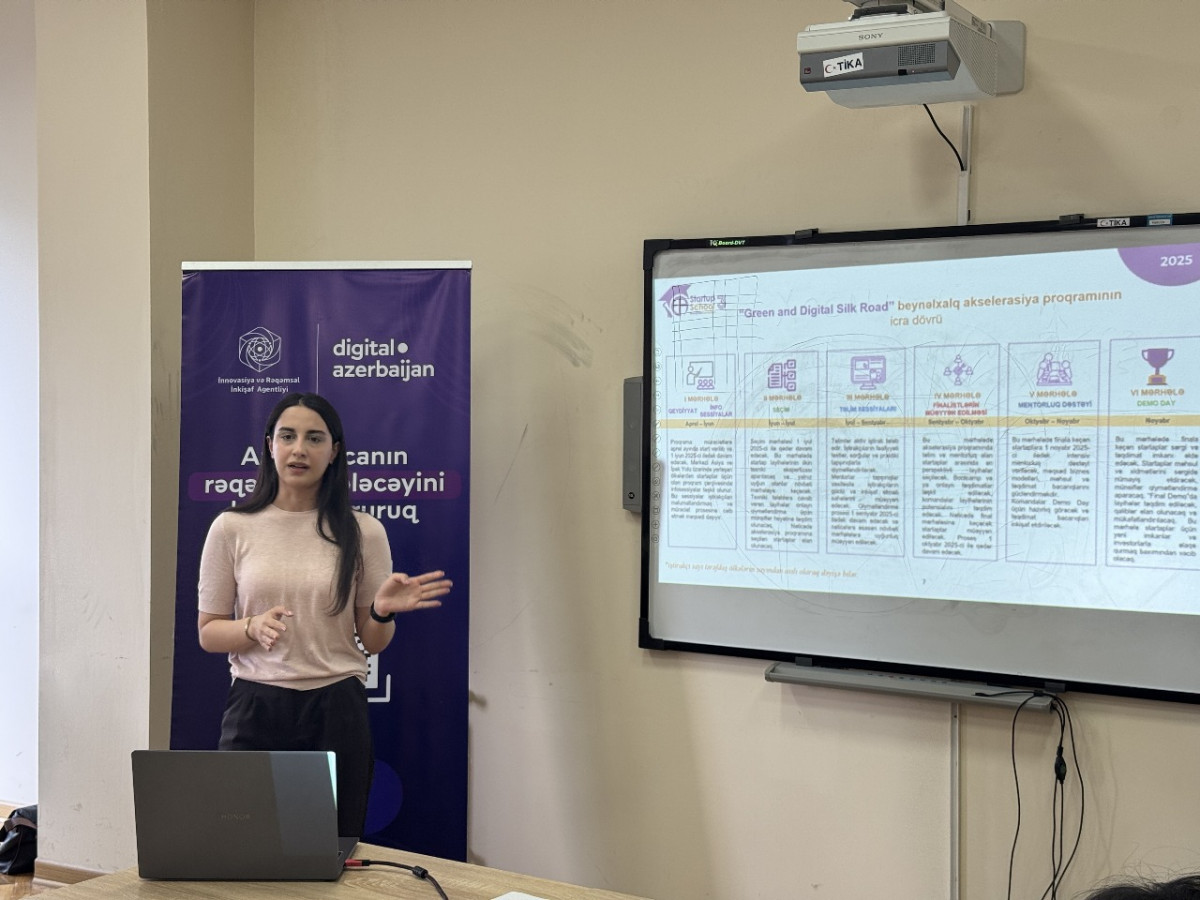 "Enterprise Azerbaijan" portalı “Startup School 3” layihəsini AzMİU-da təqdim etdi