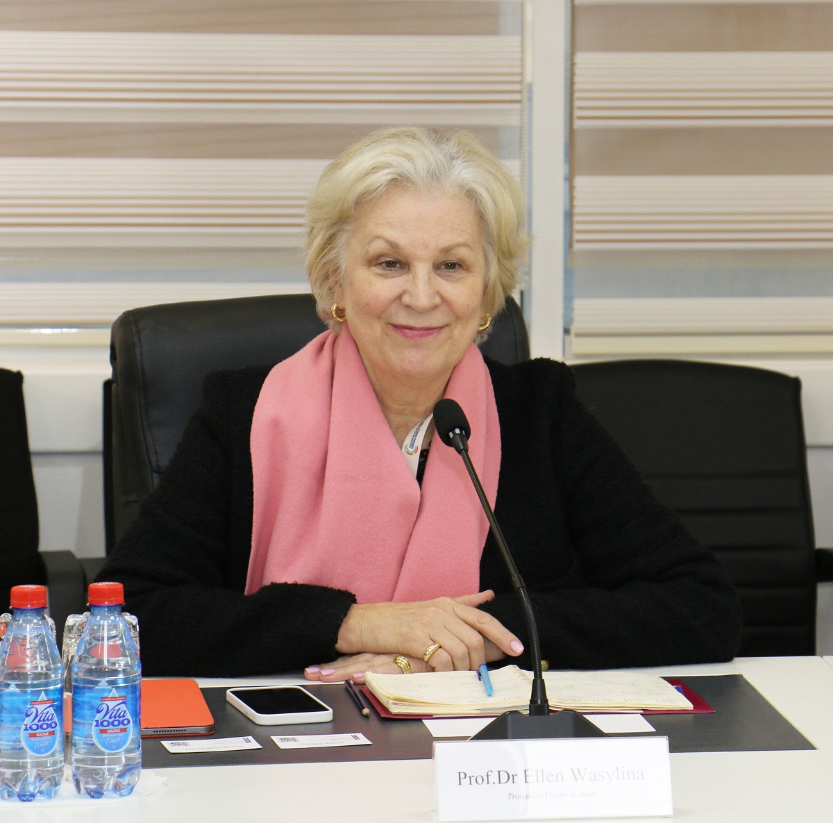Vusal Gasimli met with the head of the Trocadero Forum Institute
