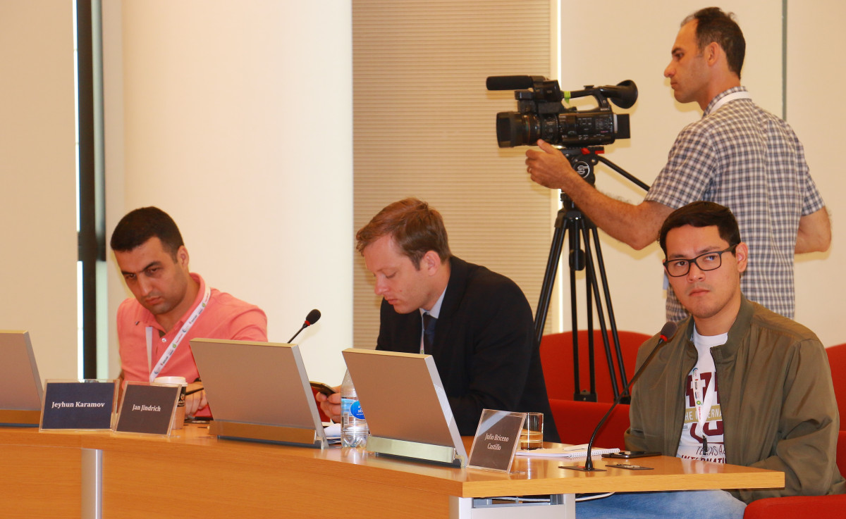 Vüsal Qasımlı Yay Enerji Məktəbində məruzə etdi