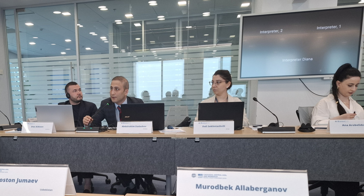 CAERC representative addressed an international seminar on tax administration