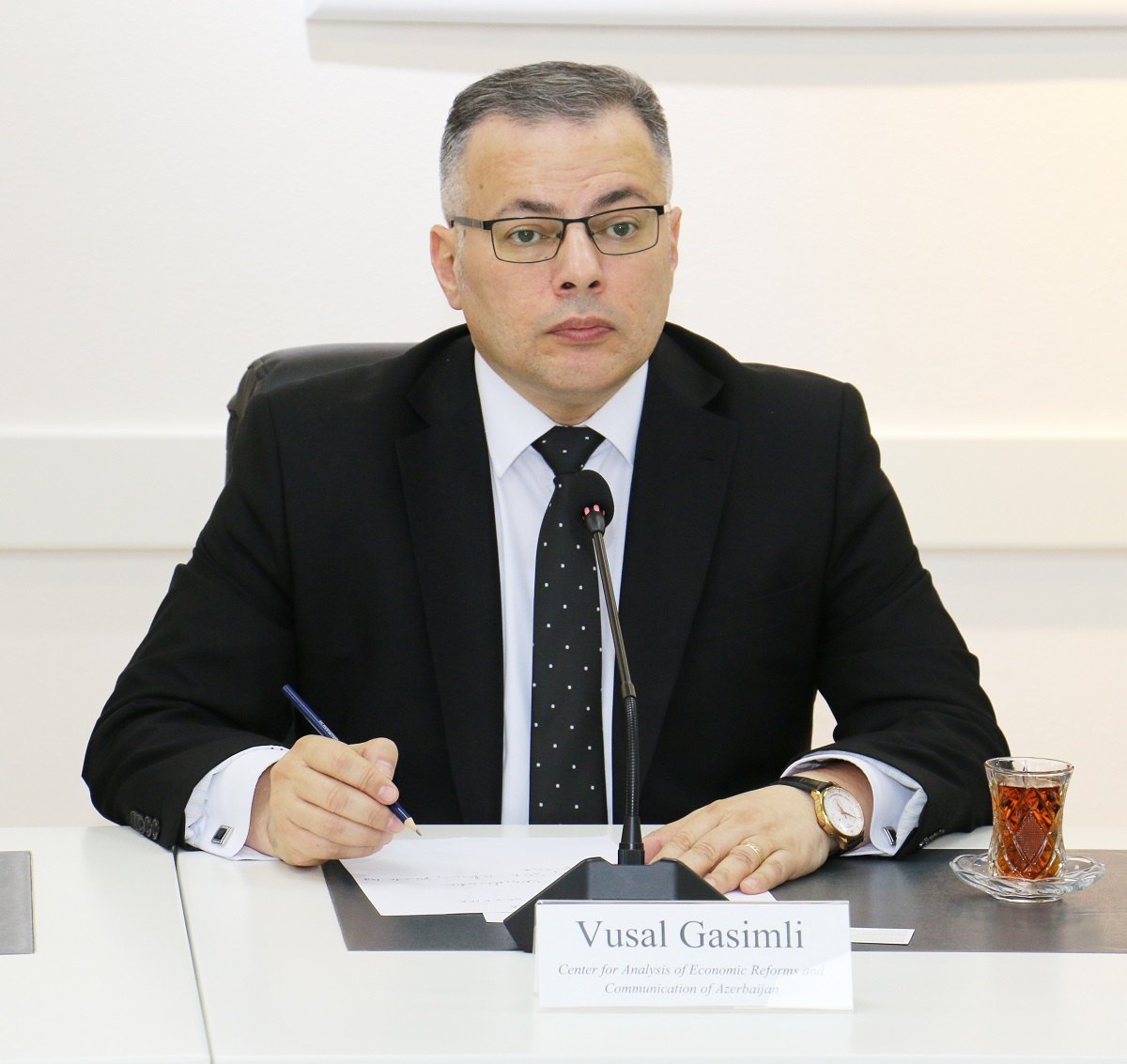 Vusal Gasimli met with the Executive director of the Asian Development Bank
