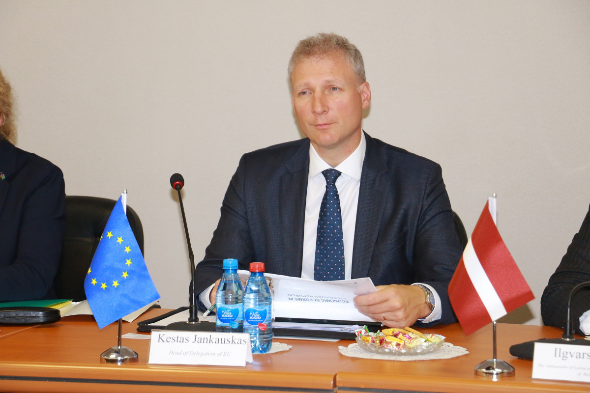 Vusal Qasimli Receives European Union Ambassadors