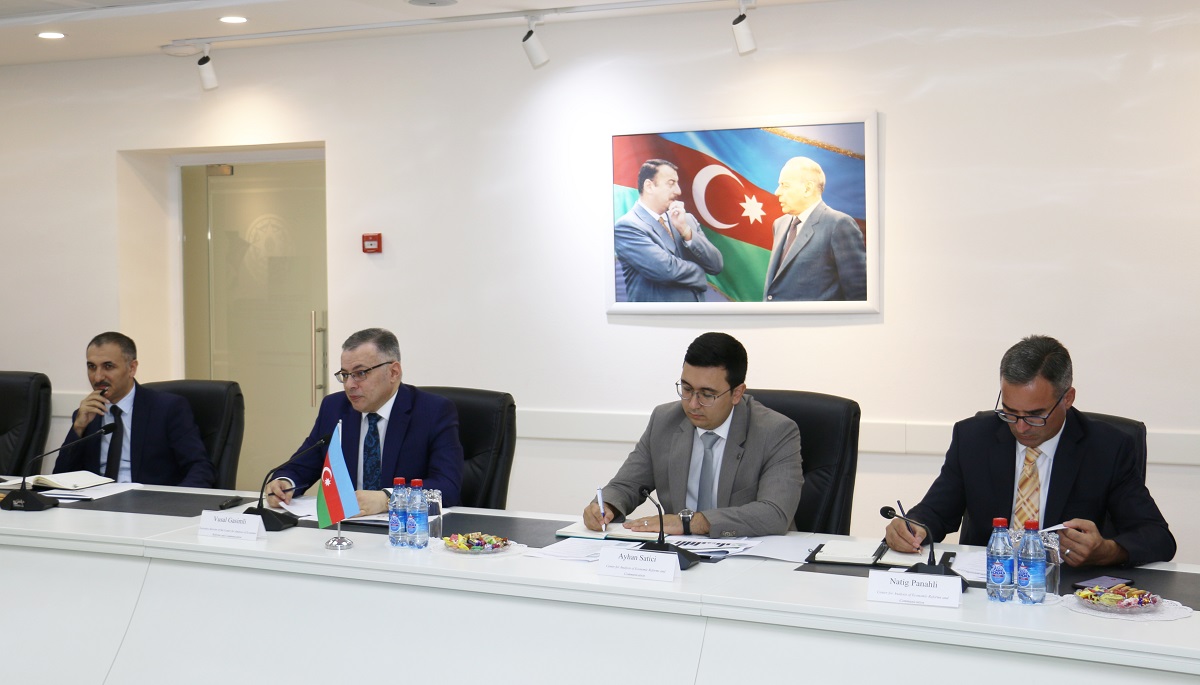 A meeting was held at CAERC with representatives of think tanks of Uzbekistan