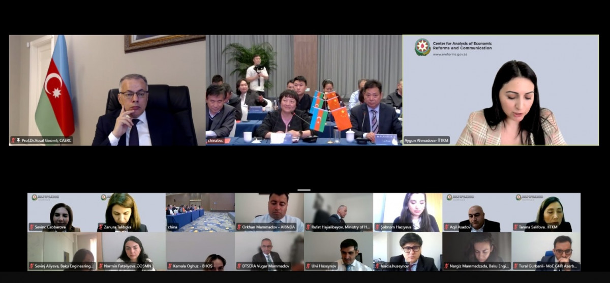 CAERC organized an international seminar on the application of artificial intelligence in healthcare between Azerbaijan and China