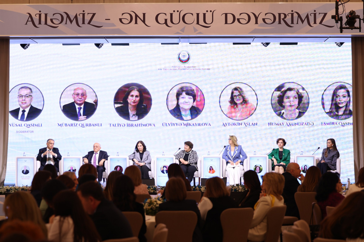 İİTKM-in icraçı direktoru, professor Vüsal Qasımlının “Dayanıqlı inkişaf: ailə, qadın və uşaq siyasəti” mövzusunda konfransda çıxışından əsas tezislər