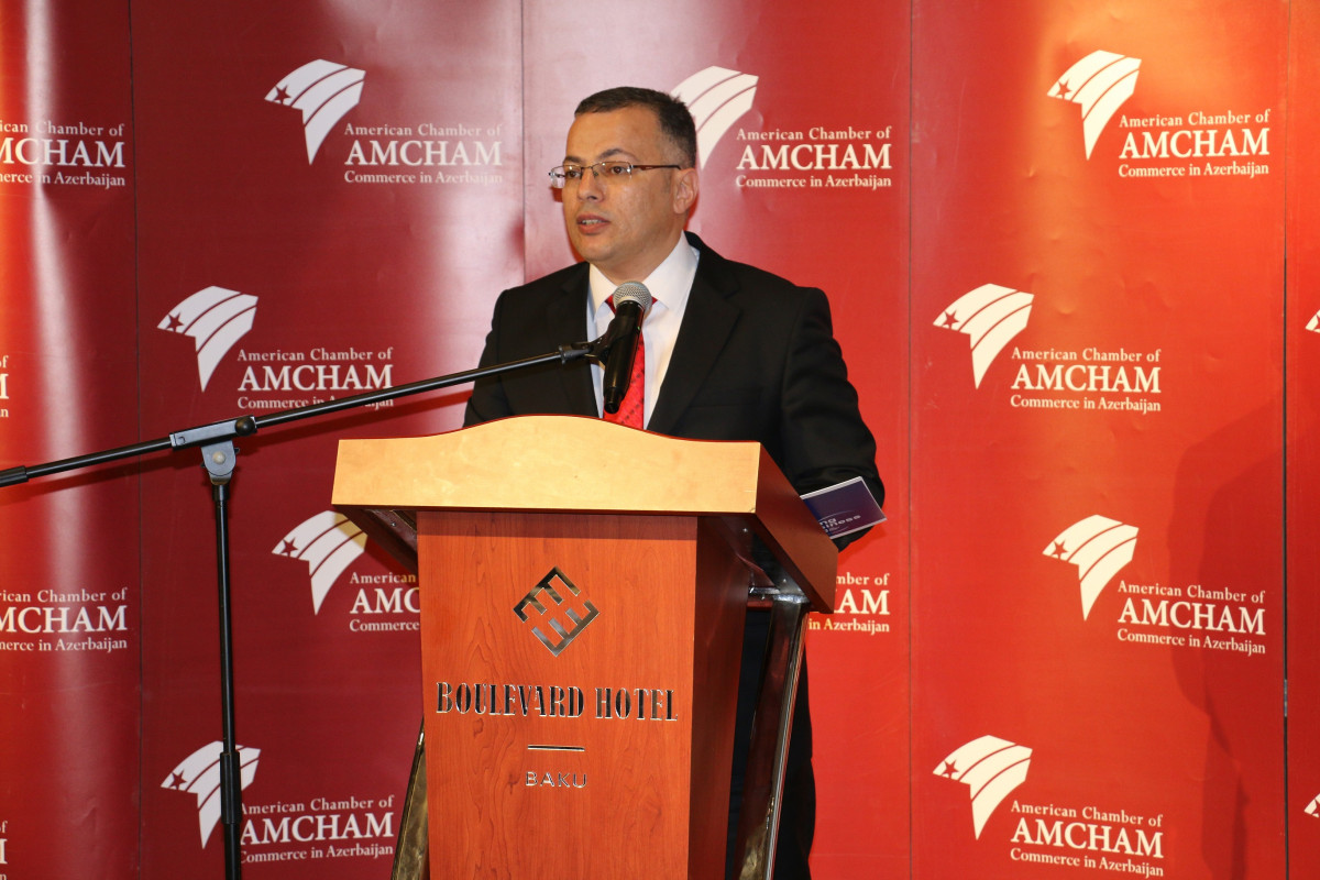 Vusal Gasimli Presented “Doing Business” Reforms at AmCham