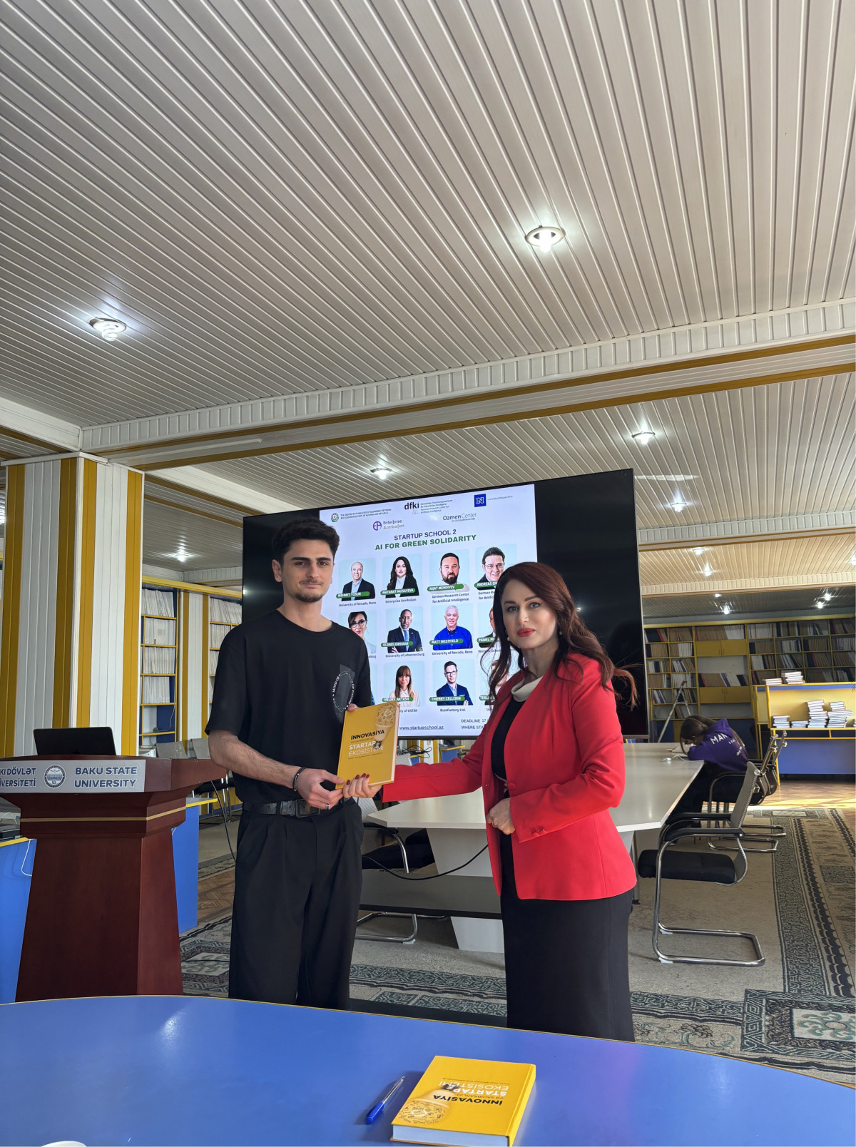 "StartUp School 2 - AI for Green Solidarity" project was presented at BSU