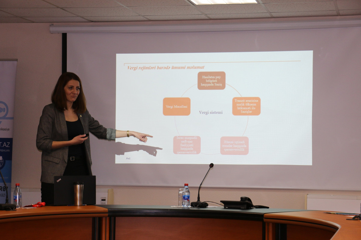 Vergi islahatlarının sahibkarlığın inkişafına təsiri mövzusunda seminar keçirilib