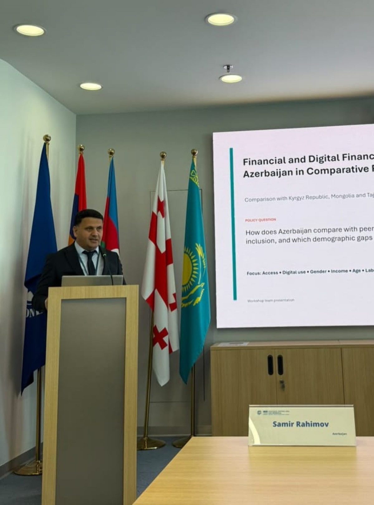 A representative of the CAERC participated in an international seminar on gender-responsive budgeting and inclusive economic growth in Almaty