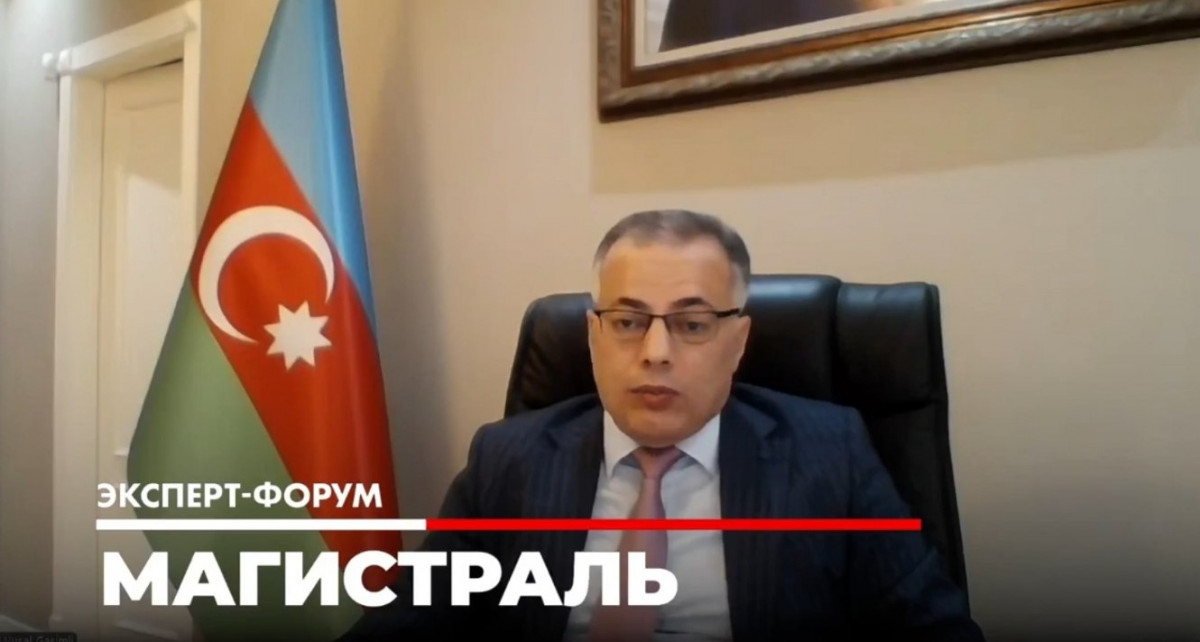 Vüsal Qasımlı Qazaxıstanın “Magistral - ekspert forumu” verilişinin qonağı olub