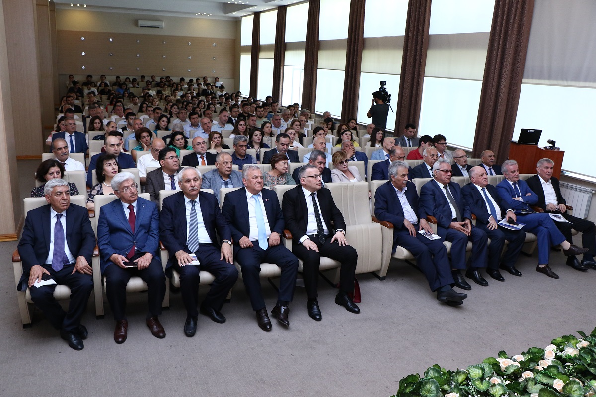Vusal Gasimli made a presentation entitled "Great return: strategy and implementation" at  Azerbaijan University of Architecture and Construction