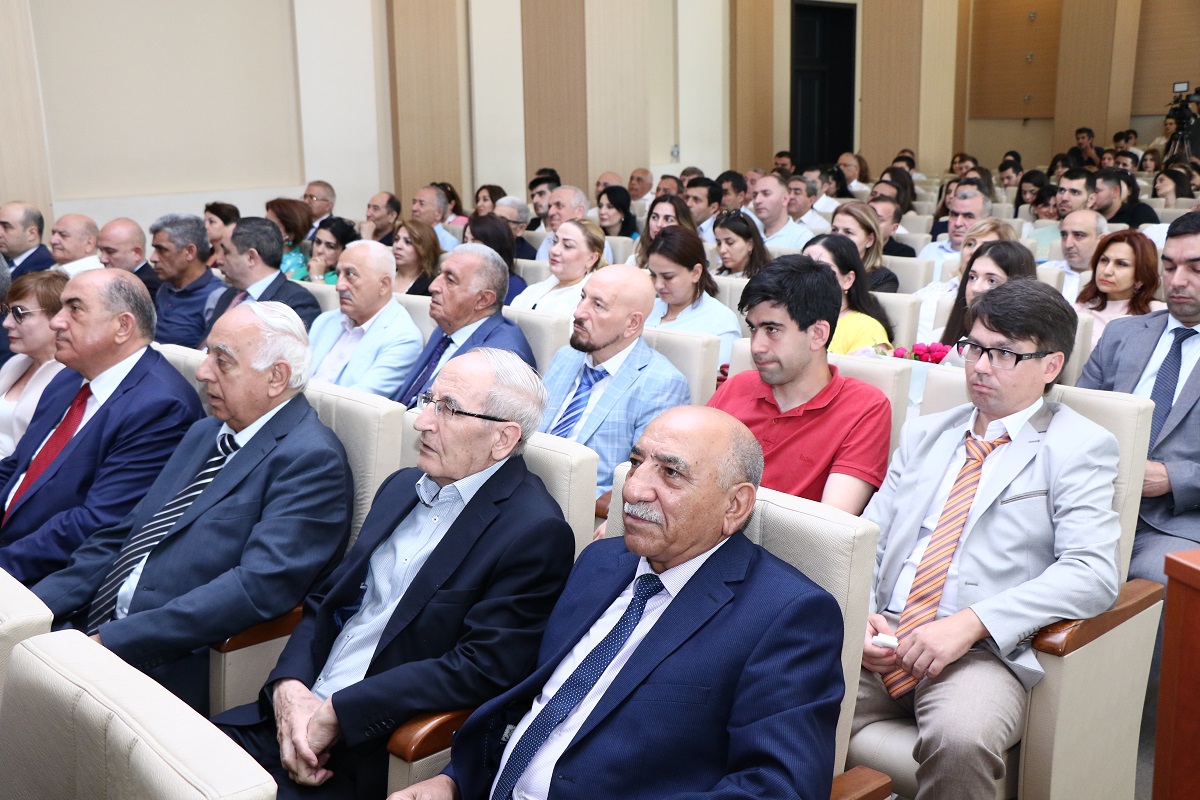 Vusal Gasimli made a presentation entitled "Great return: strategy and implementation" at  Azerbaijan University of Architecture and Construction