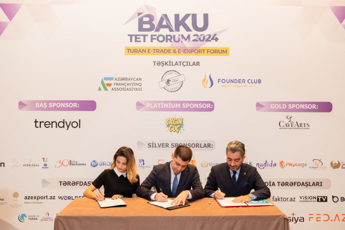 “Azexport” portalı “TET Forum 2024”-də təqdim olunub