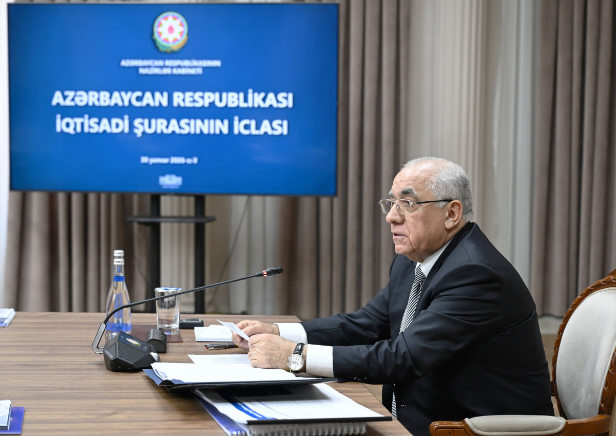 Azerbaijan’s Economic Council convenes its meeting