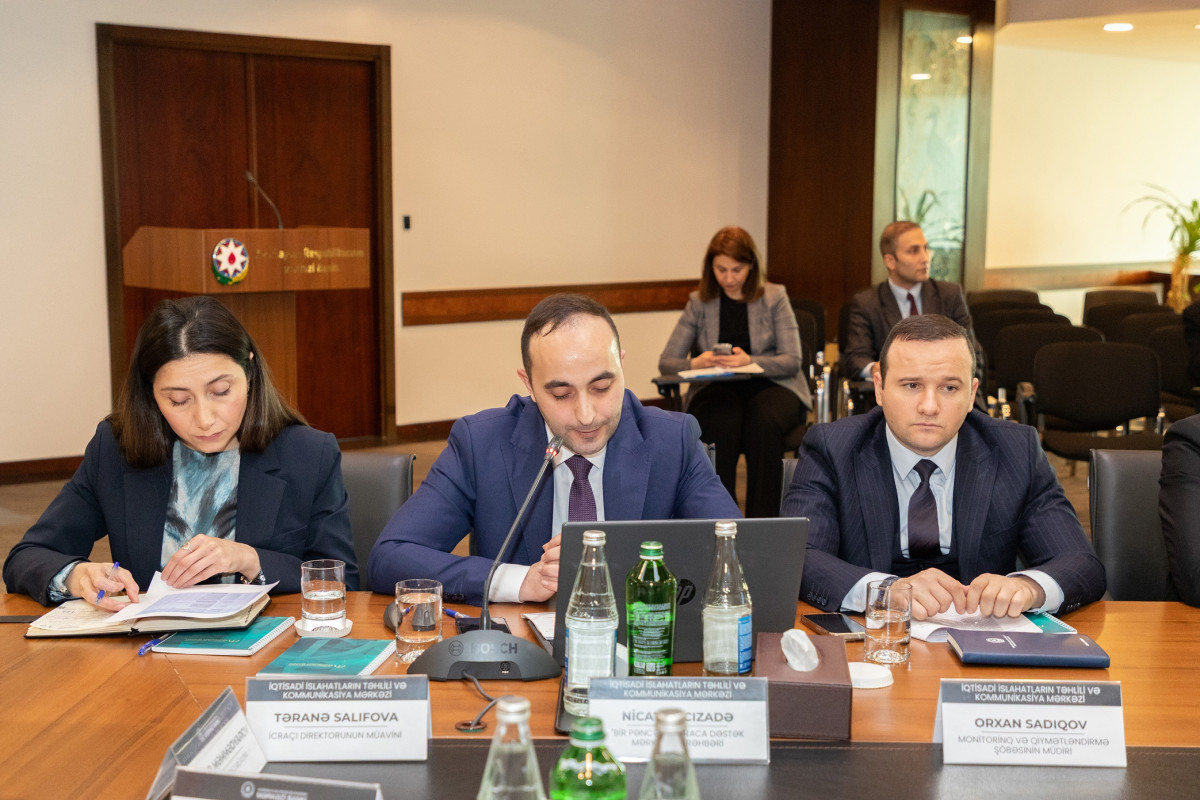 “Makroiqtisadi dayanıqlılıq” üzrə işçi qrupun iclası keçirilib