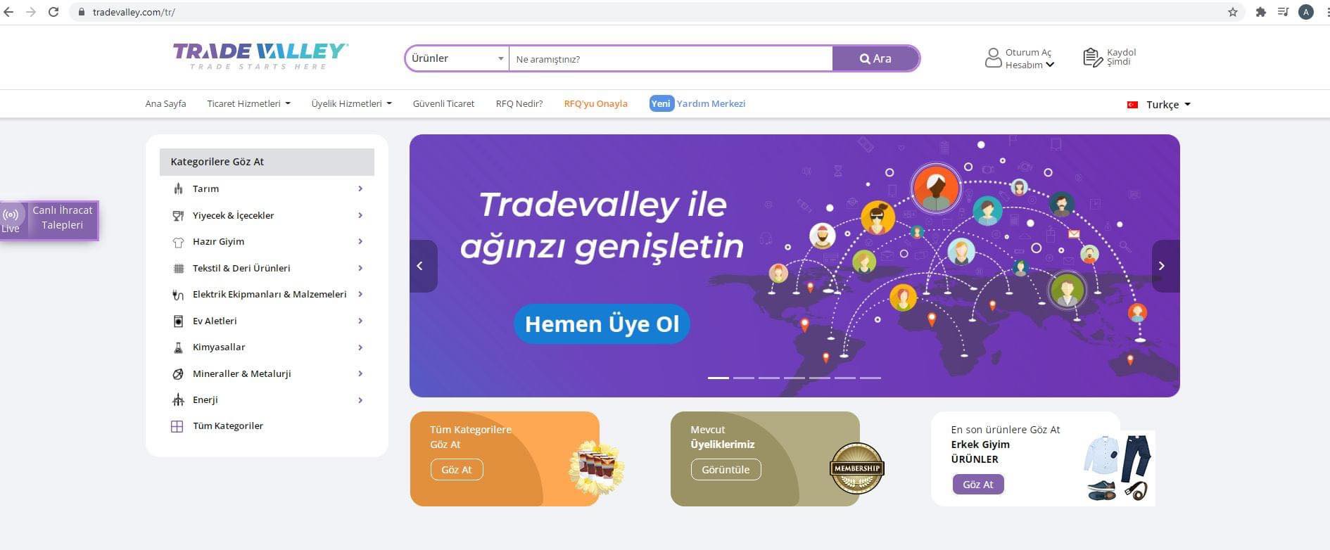 Azexport.az portalı ilə Türkiyənin Tradevalley portalı arasında anlaşma memorandumu imzalanıb