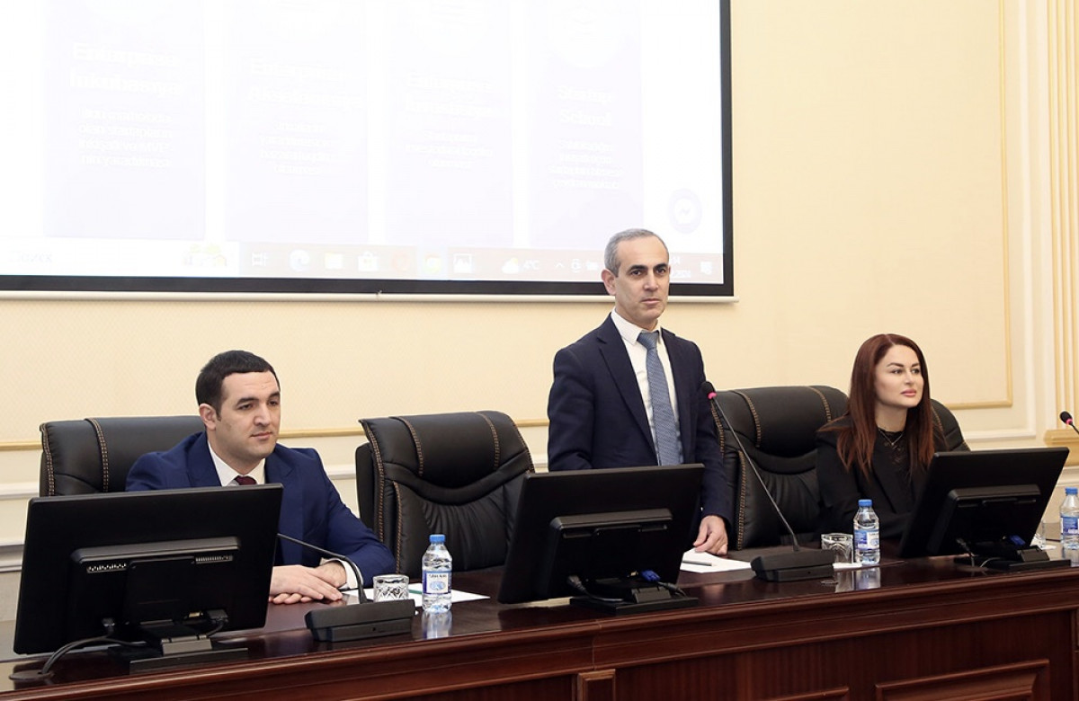 "Enterprise Azerbaijan" held an event related to the "Startup School 2" project at ANAS