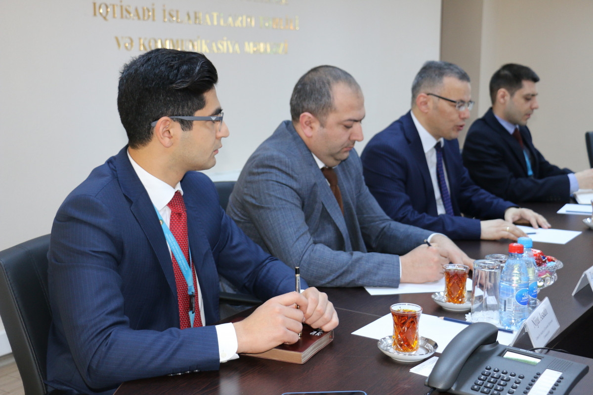 Vüsal Qasımlı VİSA İnternational şirkətinin nümayəndə heyətini qəbul edib