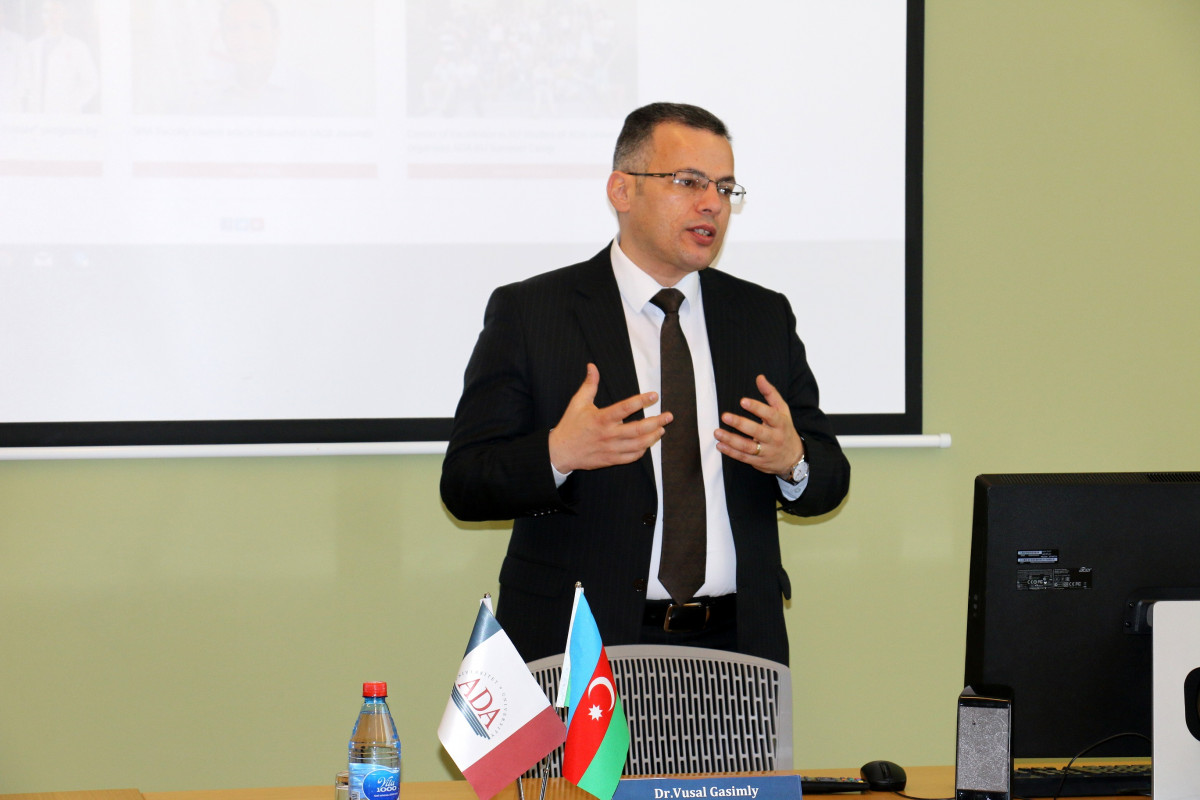 Vusal Gasimli Delivers Lecture on Economic Reforms at ADA University