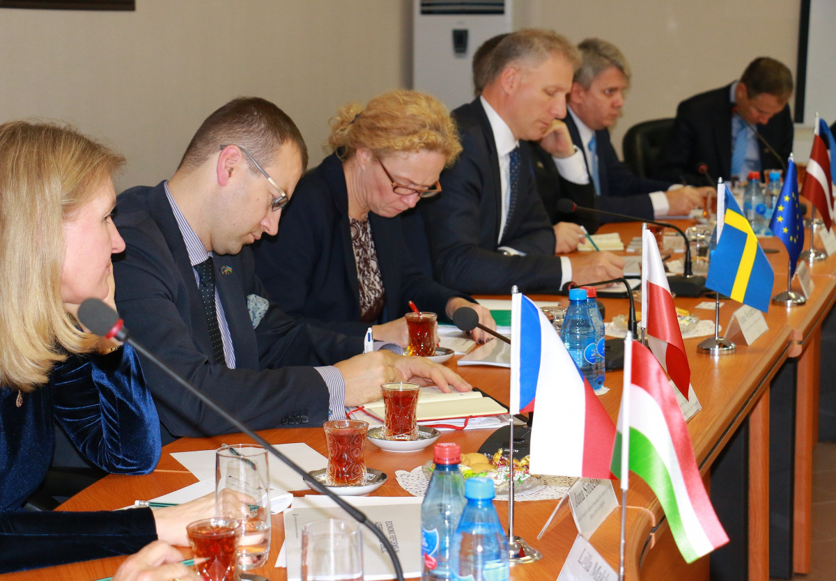 Vusal Qasimli Receives European Union Ambassadors