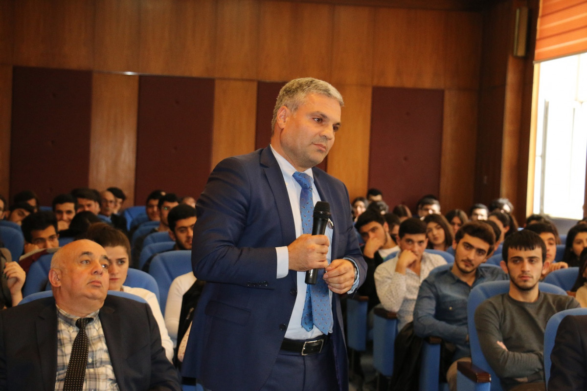 CAERC Holds Public Lecture at Azerbaijan State University of Oil and Industry