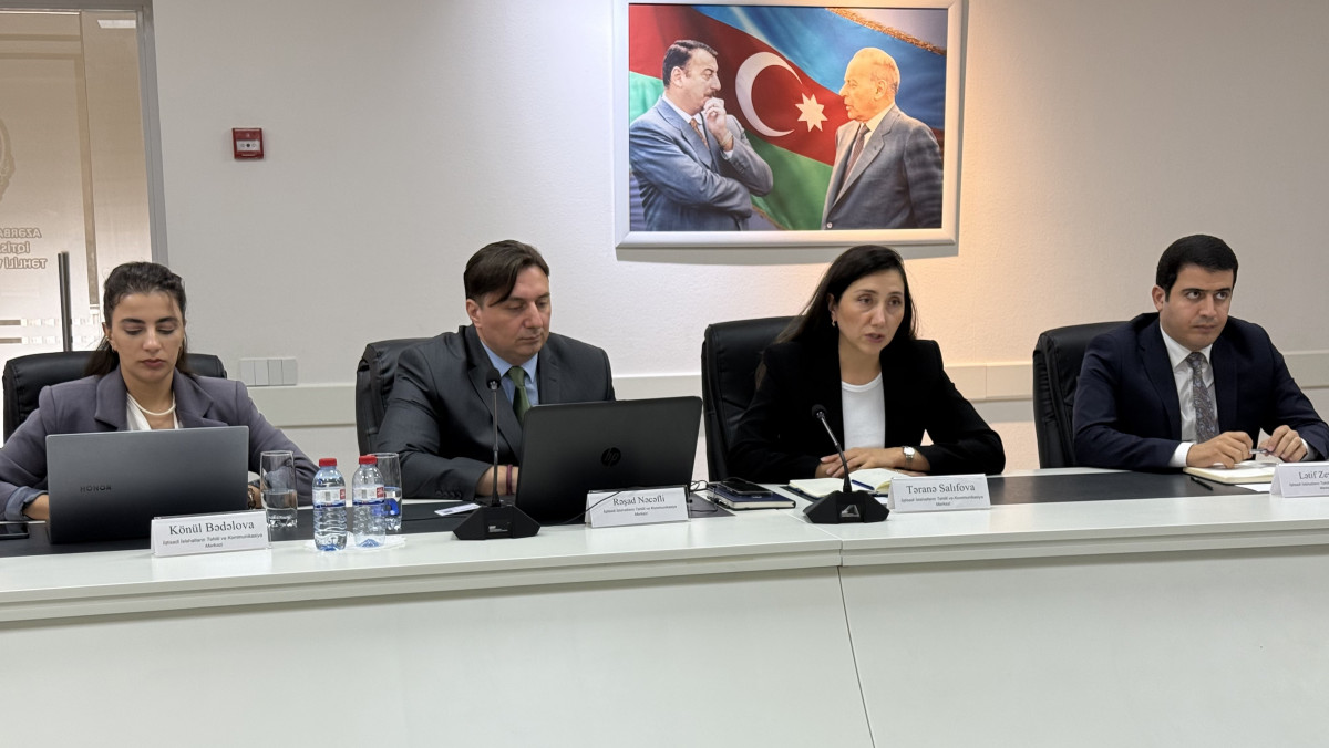 İİTKM-də insan alverinə qarşı mübarizə üzrə Milli Fəaliyyət Planının icrasına dair indikativ planlaşdırma müzakirə olunub