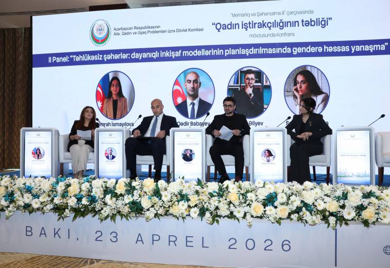 İİTKM-in nümayəndəsi “Qadın iştirakçılığının təbliği” mövzusunda konfransda çıxış edib