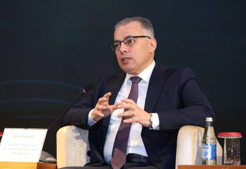 Vusal Gasimli delivered opening remarks at the IX International Banking Forum