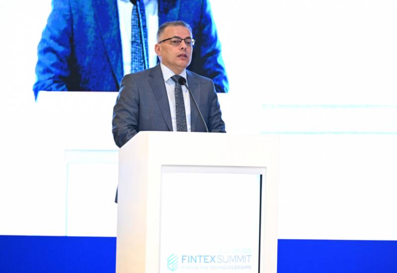 İİTKM-in icraçı direktoru, professor Vüsal Qasımlı “FINTEX SAMMIT 2025” tədbirində çıxış edib
