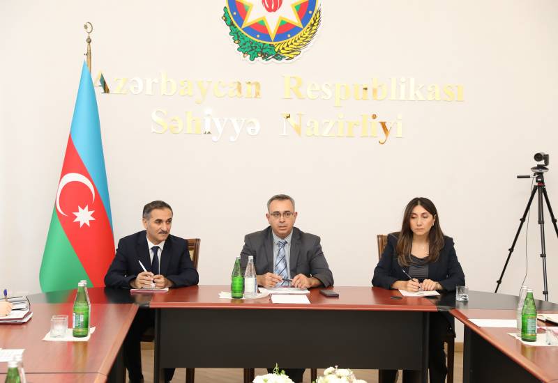 Sosial-iqtisadi inkişaf Strategiyasının icrası ilə bağlı “Sağlam həyat tərzi” İşçi qrupunun iclası keçirilib