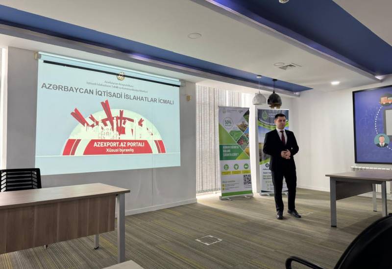 The “Azexport” portal held a meeting with agricultural entrepreneurs in Khachmaz