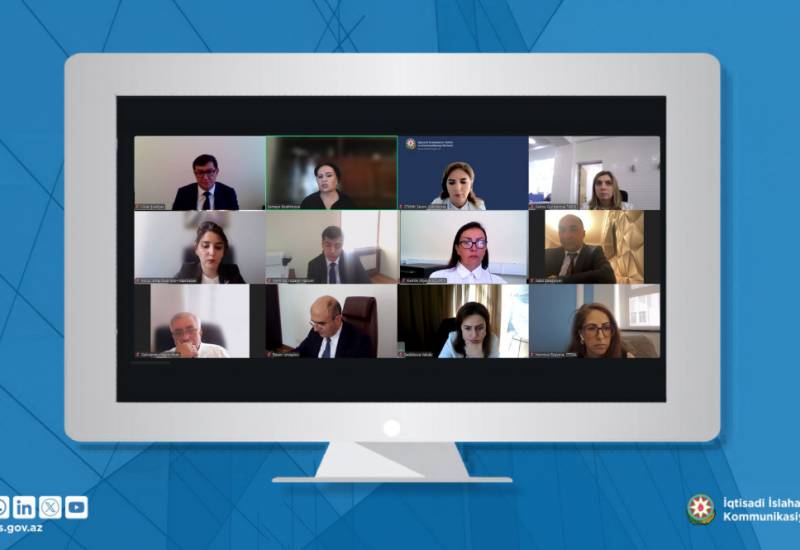 “Səhiyyə sistemi ”işçi qrupunun video-konfrans formatında növbəti iclası keçirilib