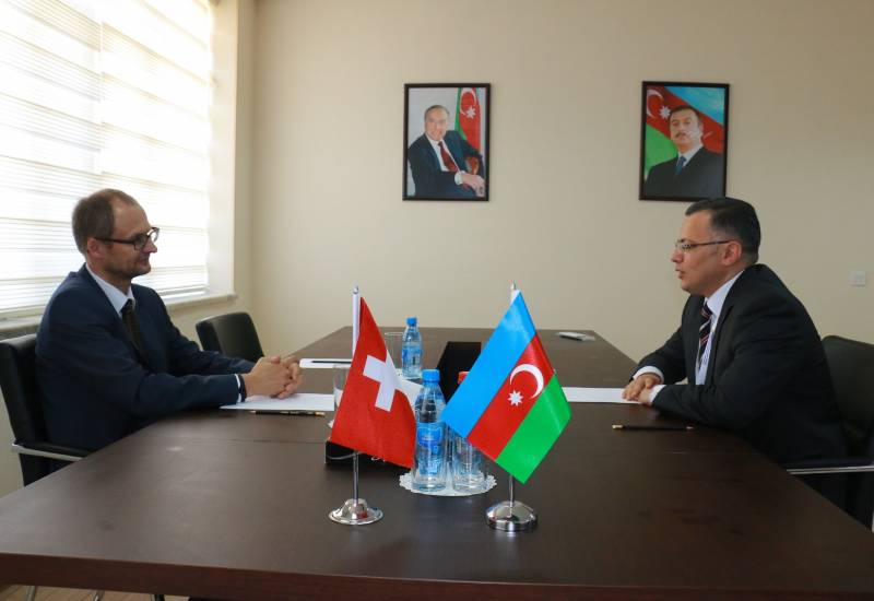 İsveçrə Konfederasiyasının səfiri İİTKM-də olub