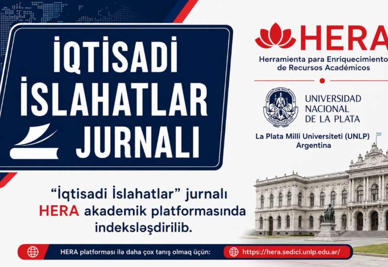 The journal “Economic Reforms” has been indexed in the HERA academic platform