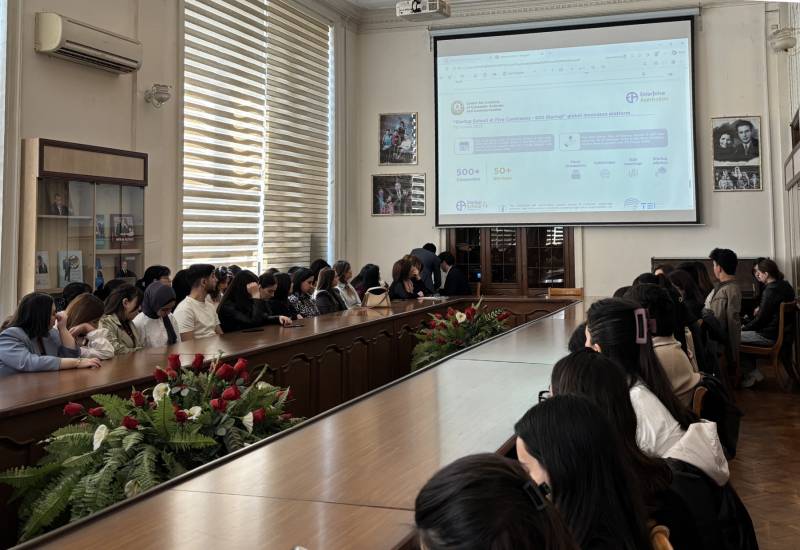 The “Enterprise Azerbaijan” Portal Presented the “Startup School 4” Project at ASPU