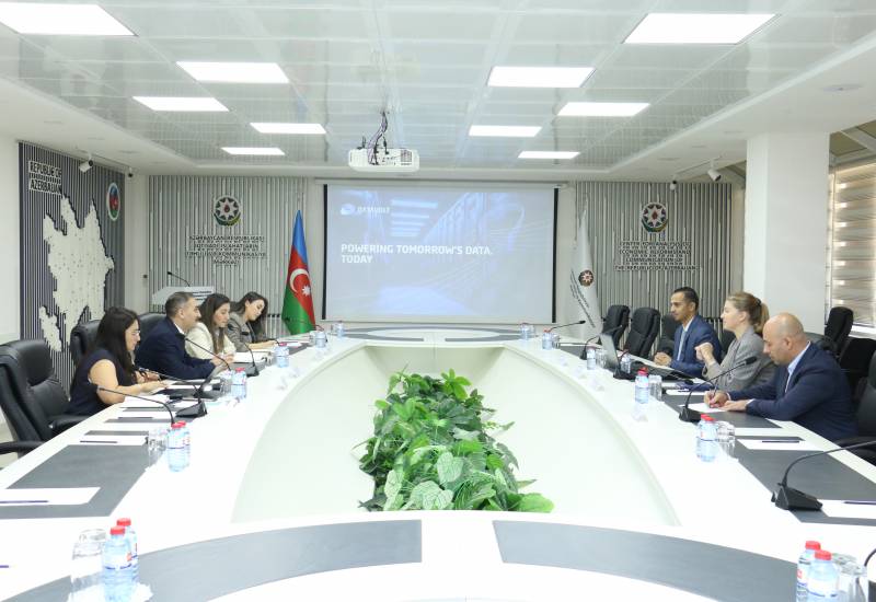 A meeting was held at the CAERC with representatives of ACWA Power and DataVolt