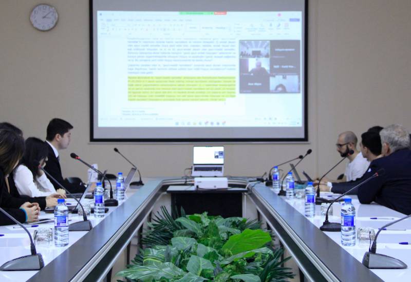 The next meeting of the "Improvement of the Civil Code of the Republic of Azerbaijan" working…