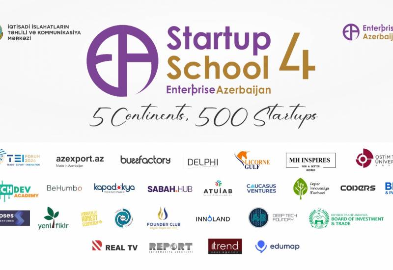 “Enterprise Azerbaijan” portalının “Startup School 4” layihəsinin yerli və qlobal tərəfdaşları