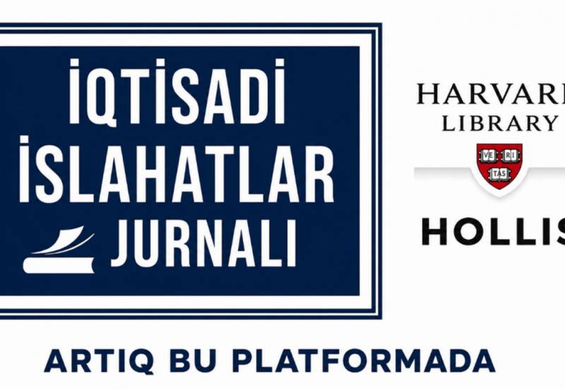 Economic Reforms" Journal Indexed in Harvard University's HOLLIS Library Catalog
