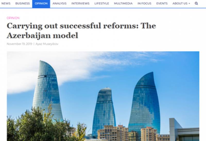 “Emerging Europe” Published an Article on Azerbaijan’s Economic Reform Model